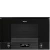 Smeg MP122B3 Linea 22 Litre Built In Microwave with Grill Midnight Black main