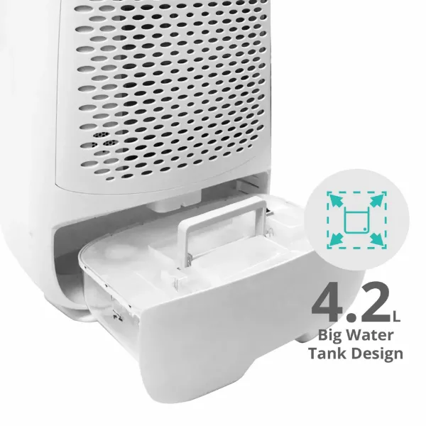 Ecoair DD3 CLASSIC MK3 Desiccant Dehumidifier_4.2l big water tank design