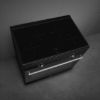 Smeg CX91IMBL 90cm Concert Induction Range Cooker in Black _top down view