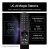 LG 65QNED85A6C.AEK 65" 4K QNED evo Smart TV_remote