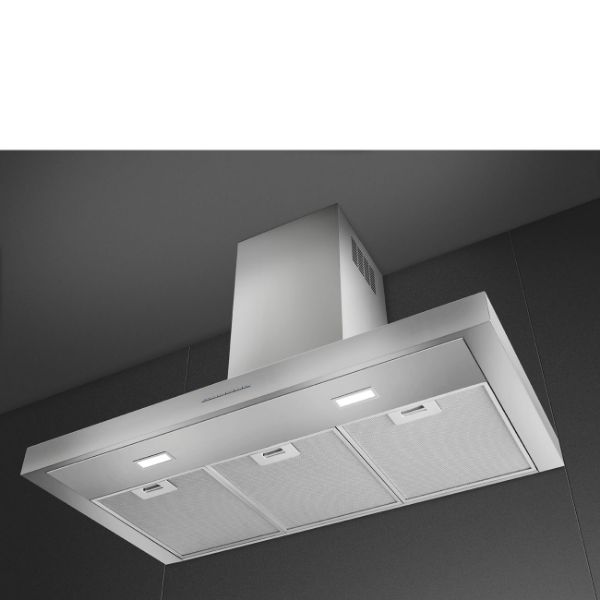 Smeg KBT900XE 90cm Chimney Hood Stainless Steel under