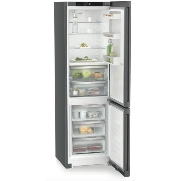Liebherr CBNdgc 5723 Plus BioFresh NoFrost Freestanding Fridge Freezer in Dark Grey_interior2