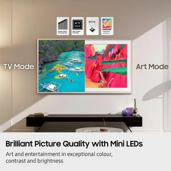 Samsung QE85LS03FWUXXU 85" Neo QLED The Frame Pro TV_picture