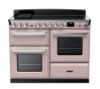 Rangemaster 15203 Estel Deluxe 110 Induction Range Cooker with Proving Drawer in Pale Pink with Chrome Trim - ESDLO110EIPPPK/CM1_main