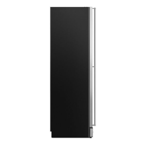 Smeg SCV115G 60cm Freestanding Classic Wine Cooler with Right Hand Hinge SS side