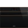 Smeg SBC4604WNR 45cm Dolce Stil Novo Blast Chiller in Black Glass main