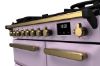 Rangemaster 18227 Estel Deluxe 90 Dual Fuel Range Cooker in Heather with Antique Brass Trim - ESDL90DFPHTH/AB1_controls