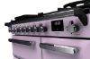 Rangemaster 17843 Estel Deluxe 90 Dual Fuel Range Cooker in Heather with Chrome Trim - ESDL90DFPHTH/CM1_controls