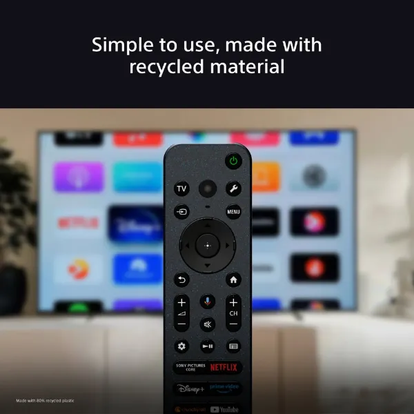 Sony K55S38B.UKA 55" 4K HDR Google TV_recycled material