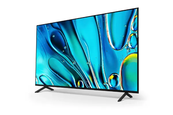 Sony K55S38B.UKA 55" 4K HDR Google TV_angled view 2