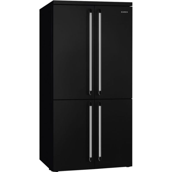 Smeg FQ960BL6 90cm Victoria Four Door Fridge Freezer Black main