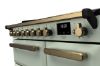 Rangemaster 18059 Estel Deluxe 90 Induction Range Cooker in Mint with Antique Brass Trim - ESDL90EIPMNT/AB1_controls