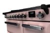 Rangemaster 15033 Estel Deluxe 90 Induction Range Cooker in Pale Pink with Chrome Trim - ESDL90EIPPPK/CM1_controls