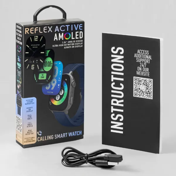 Reflex Active RA29-2182 Amoled Series 29 Smart Watch - Blue_contents