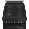 Hotpoint HDG5GCB 50cm Gas Double Cooker - Black_hob