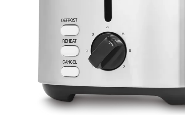 Morphy Richards 222067 2 Slice Toaster - Stainless Steel_controls