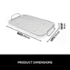 Ninja XSKOGXLRSRKEU Woodfire XL Roast & Smoke Rack - Silver_dimensions