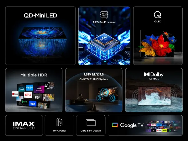 TCL 75C6KS-UK 75" 4K Ultra HD QD-Mini LED TV_features