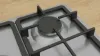 Bosch PGQ7B5K90 Series 4, Gas hob, 75 cm, Stainless steel hob