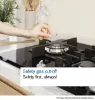 Bosch PPM9A6I40 Series 6, Gas hob, 90 cm, Tempered glass, Black feature 4
