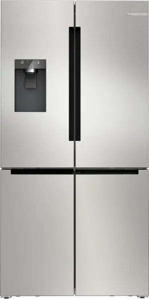 Bosch KFI96APEAG Series 6, French door bottom freezer, multi door, 183 x 90.5 cm, Brushed steel anti-fingerprint main