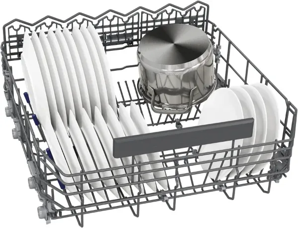 Siemens SN25EC13CE iQ500 60cm Freestanding Dishwasher in Brushed Black Steel Anti-fingerprint_lower basket