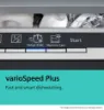 Siemens SN25EC13CE iQ500 60cm Freestanding Dishwasher in Brushed Black Steel Anti-fingerprint_vario speed plus