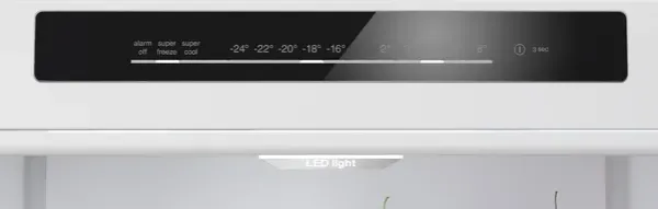 Bosch KGN39OCAFG Series 4, Free-standing fridge-freezer with freezer at bottom, 203 x 60 cm, Cast Iron, Green Collection, Total No Frost controls