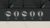 Neff T27CIQ8S0 N 70 Gas hob 75 cm Enamel, Black controls