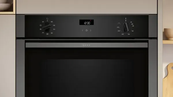 Neff B1ACE4AG3B N 50 Built-in oven 60 x 60 cm Graphite-Grey controls