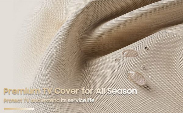 Sylvox OT75A1COVER Waterpoor Outdoor TV Cover for 70-75" TVs_weather