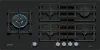 Siemens ER9A6SH40 iQ700 Gas hob 90 cm Tempered glass, Black main