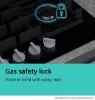 Siemens ER9A6SH40 iQ700 Gas hob 90 cm Tempered glass, Black feature 3