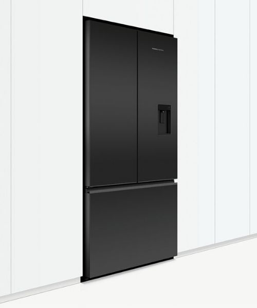 Fisher & Paykel RF540AZUB6 Fridge Freezer French Door 900mm_side