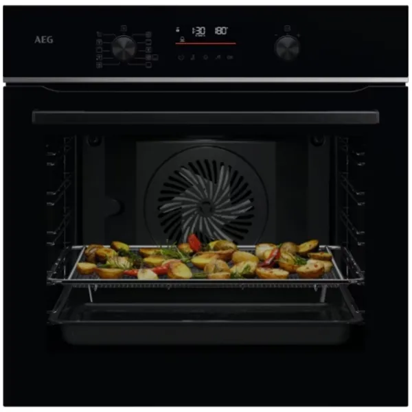 AEG TS6PB521AB 6000 SenseCook Pyrolytic Self Clean Built-in Oven_main
