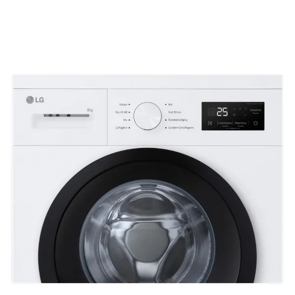 LG F4A10S8NWK 8kg 1400 Spin  Washing Machine - White_front