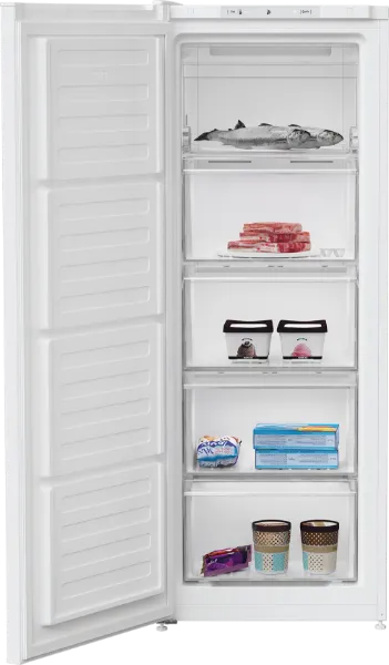 Beko FNE4545W Freestanding Tall Frost Free Freezer - White_interior
