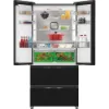 Hotpoint Dual American Fridge Freezer in Black HPG2 6513 XK5E - Main size