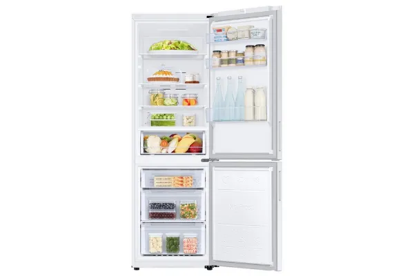 Samsung RB33B610EWW/EU 59.5cm 70/30 Fridge Freezer - White_interior full