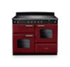 Rangemaster 14242 Classic OC 110 Induction Range Cooker in Bordeaux with Chrome Trim - CLO110EIPBOR/CM1