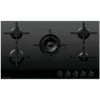 Fisher & Paykel CG905DNGGB4 90cm 'Gas on Glass' 5 Burner - Black