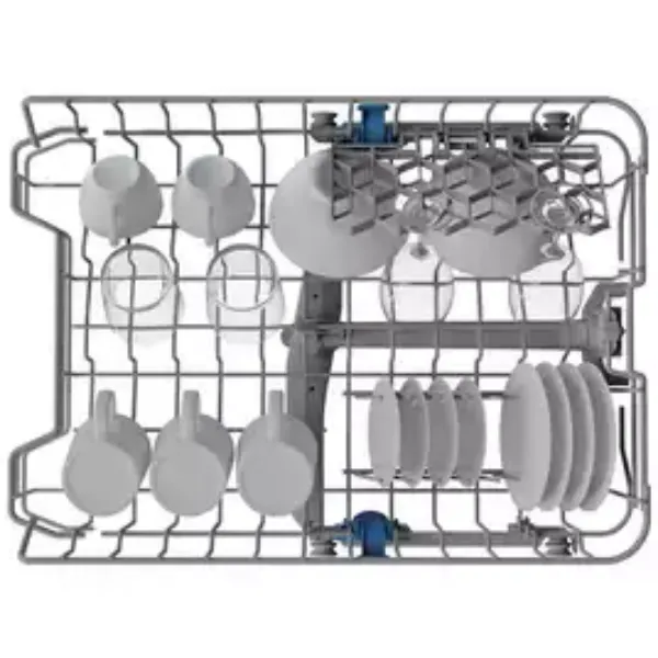 Indesit IN2ID10CS80UK Slimline Integrated Dishwasher - White drawers 3