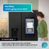 Samsung RS90F66BEFEU Family Hub™ 614L Smart American Fridge Freezer in Black_on device bixby