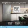 Samsung RS90F66BEFEU Family Hub™ 614L Smart American Fridge Freezer in Black_smart things