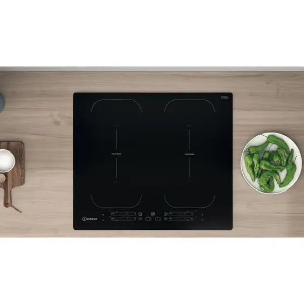 Indesit IB 88B60 NE Induction glass-ceramic hob Black demo