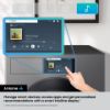 Samsung DV90F09F4SU1  Series 9 AI Home 9kg Heat Pump Tumble Dryer - Dark Grey_ai home