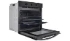 Indesit IO 233 B UK Click&Clean Electric Single Fan Oven - Black open 2