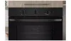 Indesit IO 233 B UK Click&Clean Electric Single Fan Oven - Black controls
