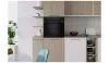 Indesit IO 233 B UK Click&Clean Electric Single Fan Oven - Black main 2
