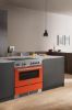 Bertazzoni Professional 90cm Single Aspirational Induction Range Cooker in Arancio_Lifestyle